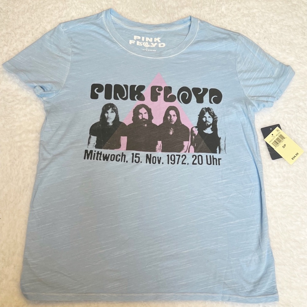 Lucky Brand NWT Pink Floyd Graphic Band Tee in Small - Picture 2 of 4